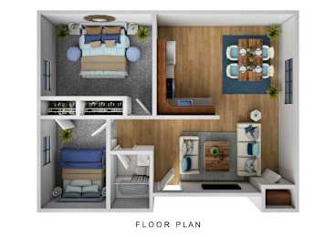 2 beds, 1 bath, 825 sqft, $1,475