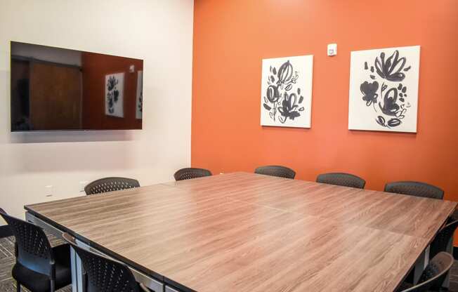 Conference Room at Manor Way Apartments, Everett