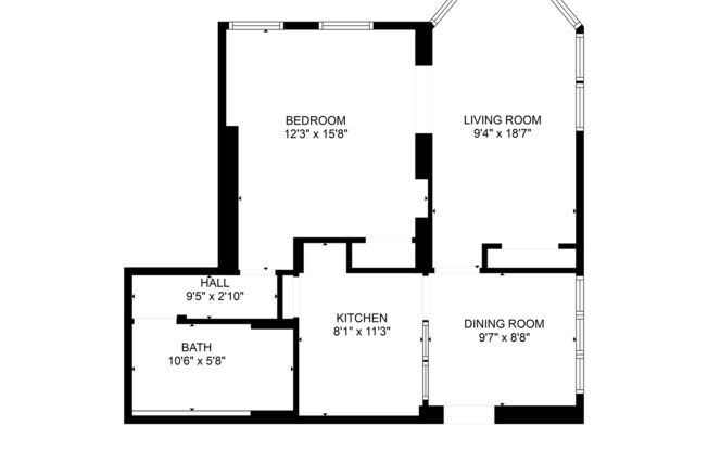 1 bed, 1 bath, 630 sqft, $1,000, Unit Apt 14