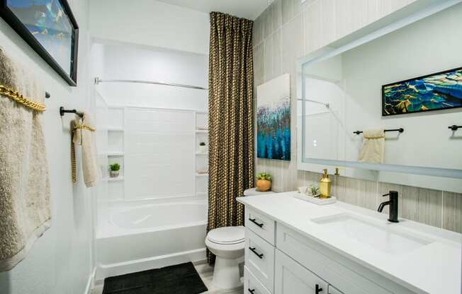 The Presley at Whitney Ranch Model Bathroom