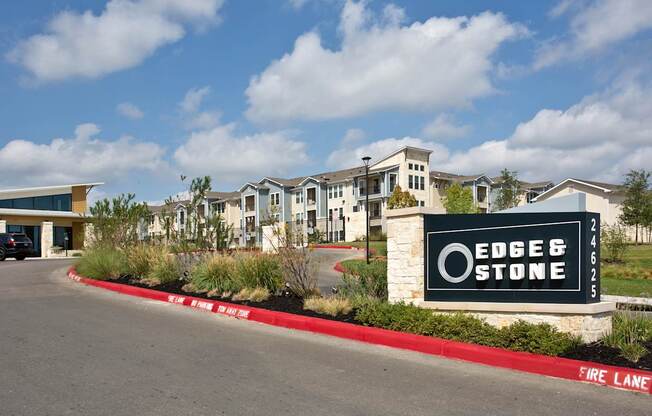 Classic Property Signage Designs at Edge and Stone, San Antonio, TX