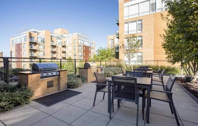 Grilling area