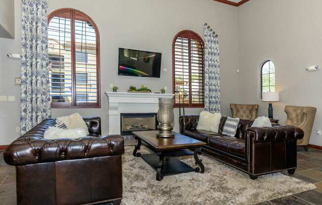 Living room at The Aliante by Picerne, Scottsdale, AZ, 85259