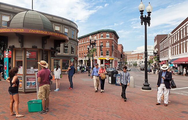 Harvard Square Cambridge MA