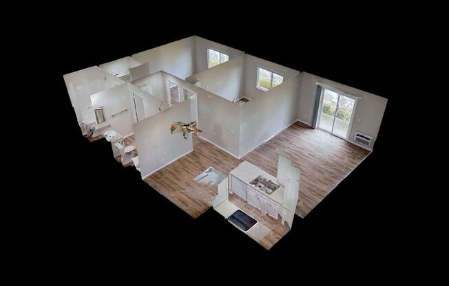 2 beds, 2 baths, 875 sqft, $2,595, Unit D01