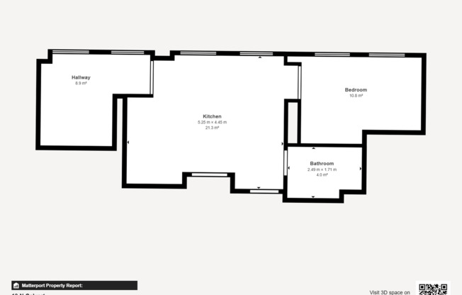 1 bed, 1 bath, 499 sqft, $1,590, Unit HA-524