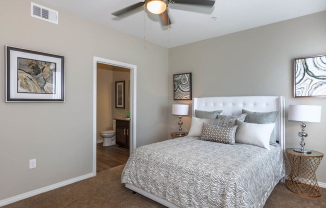 Bedroom with cozy bed at Level 25 at Durango by Picerne, Las Vegas