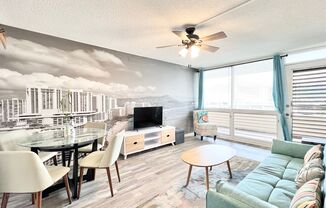 ALL UTILITIES INCLUDED! Renovated 1 BED/1 BATH w/ Enclosed Lanai in Tradewinds Waikiki
