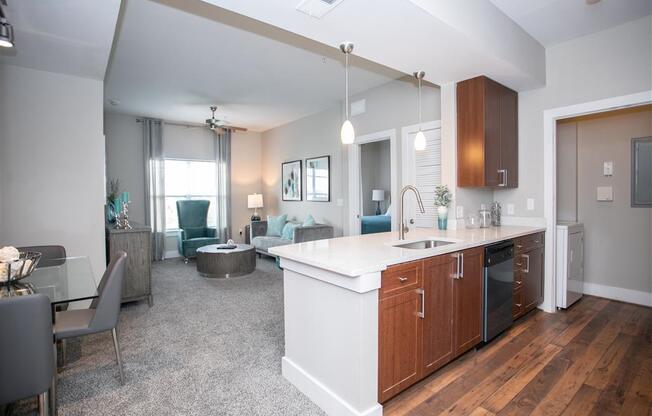 Model. Living and Dining area.