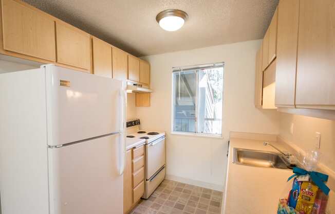 Todd Village Vacant Upgraded Apartment Kitchen