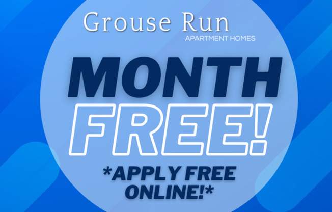 Grouse Run Apartments - MONTH FREE! APPLY FREE!