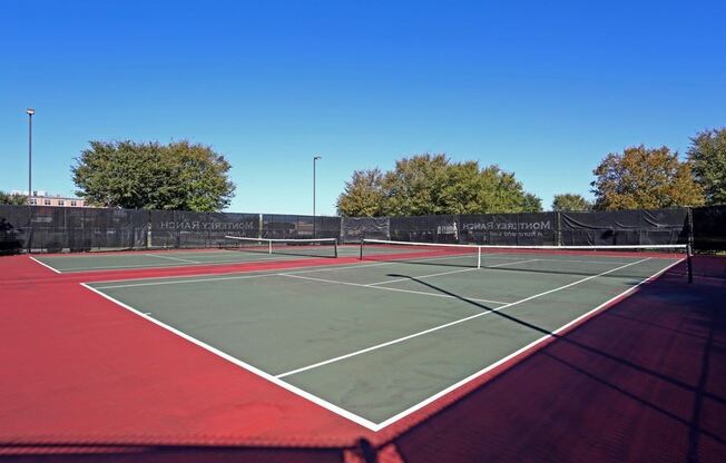 Tennis courts | Monterey Ranch