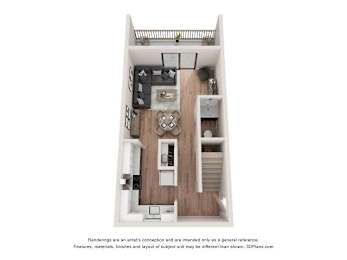 2 beds, 1.5 baths, 960 sqft, $1,810