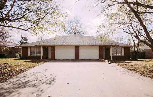 Two Bedroom Springdale AR!! One Car Garage!! This Property Will be Ready for Showings On June 14th.
