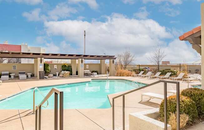 take a dip in our resort style swimming pool