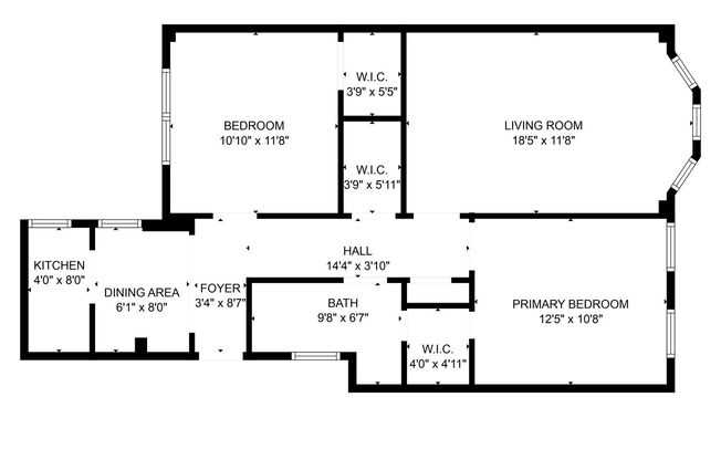 2 beds, 1 bath, $5,100