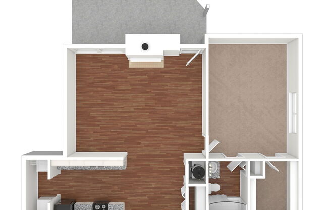 1 bed, 1 bath, 809 sqft, $1,050