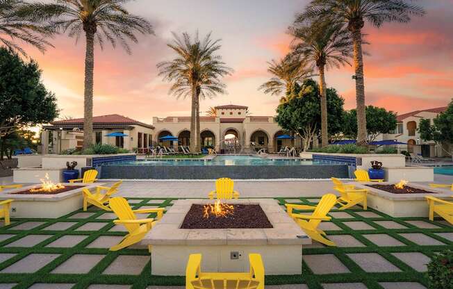 Almeria at Ocotillo apartments exterior