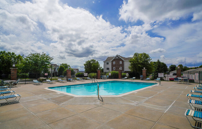 Outdoor Pool at Brentwood Park Apartments, La Vista, Nebraska
