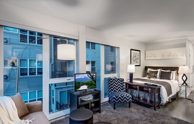 Studio, 1 bath, 418 sqft, $1,495, Unit 312