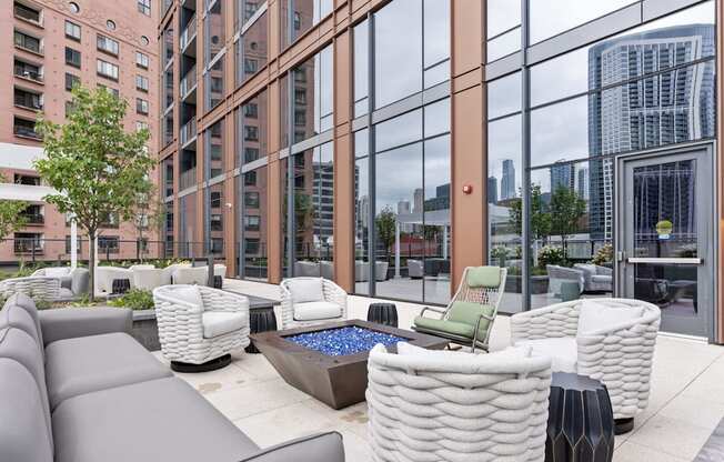 lounge area at Cassidy on Canal, Illinois, 60606