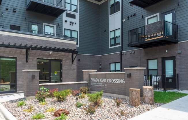 Building Entrance  at Shady Oak Crossing, Minnesota, 55343