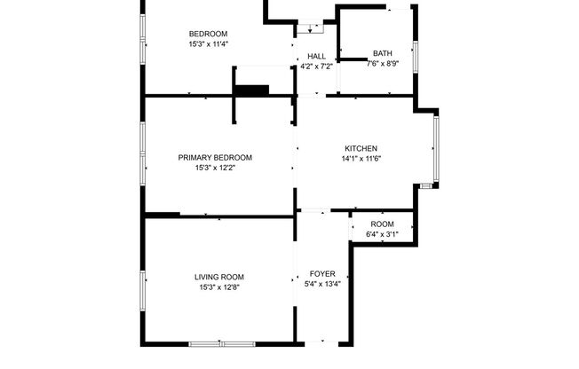 2 beds, 1 bath, 850 sqft, $999, Unit 408 E Pacific St.