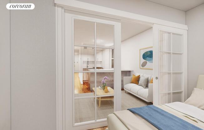 Studio, 1 bath, 450 sqft, $3,300, Unit 2D