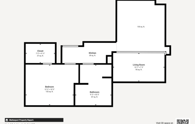 1 bed, 1 bath, 633 sqft, $1,495, Unit 1405
