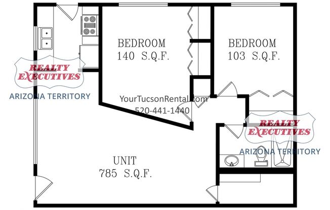 2 beds, 1 bath, 800 sqft, $1,145, Unit 18