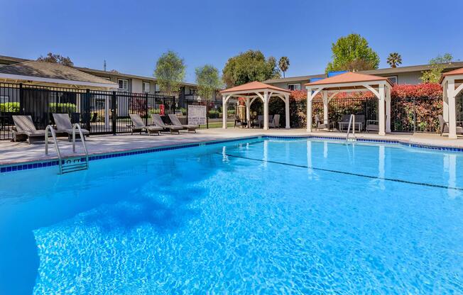 a large pool of water