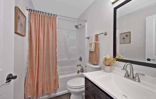 Bathroom With Vanity Lights at Ivy Hills Living Spaces, Cincinnati, 45244