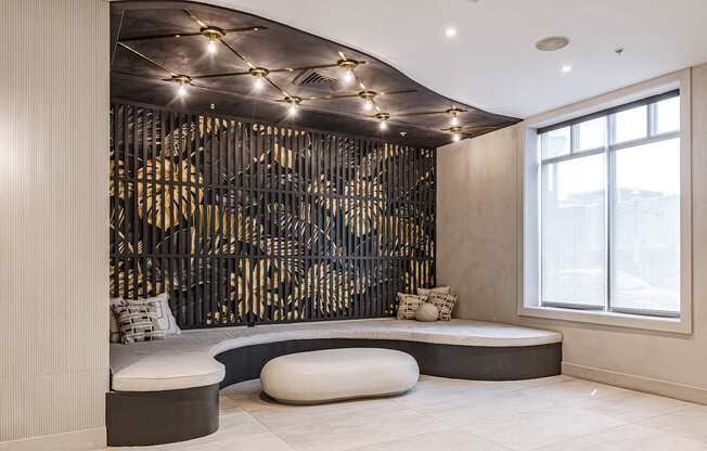 Resident Lounge at Park Square Apartments, Rahway, New Jersey