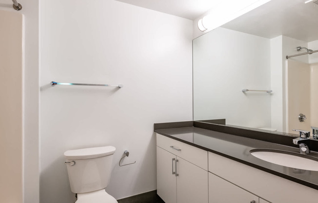 Bathroom With Hard Surface Flooring