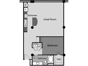 1 bed, 1 bath, 999 sqft, $1,941