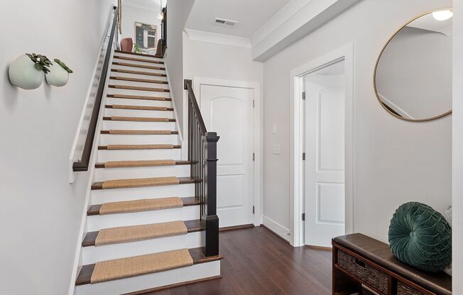 Stunning 3BD, 3.5BA Raleigh Townhome Near Downtown Raleigh with a 2-Car Garage and Modern Updates