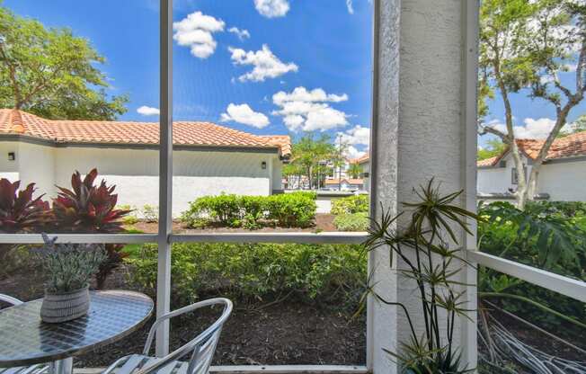 Patio at Portofino Apartment Homes, Florida, 33647-3412