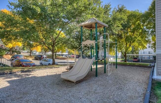 Playground at Oak Hill Apartments, Portland