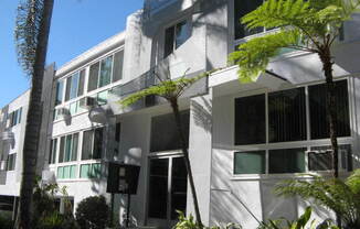 Millennium Apartments entrance