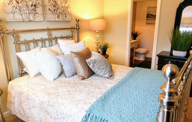 Beautiful bedrooms just waiting for your final touches at Fountains of Largo, Largo, FL