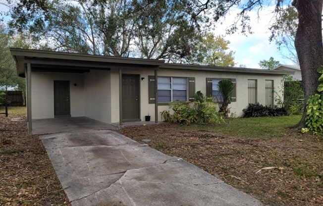 Completely Remodeled 3/1 in Orlando with Carport - Move-in Special - One Month Free