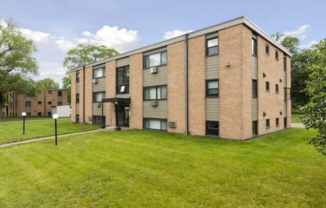 Northeast Villas Apartments in Fridley, MN Exterior of the Building