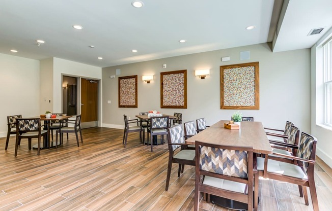 Fully Equipped Dining Area at The Legends at Berry 62+ Apartments, St. Paul, 55114