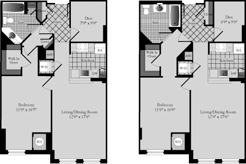 1 bed, 1 bath, 858 sqft, $3,188, Unit 224
