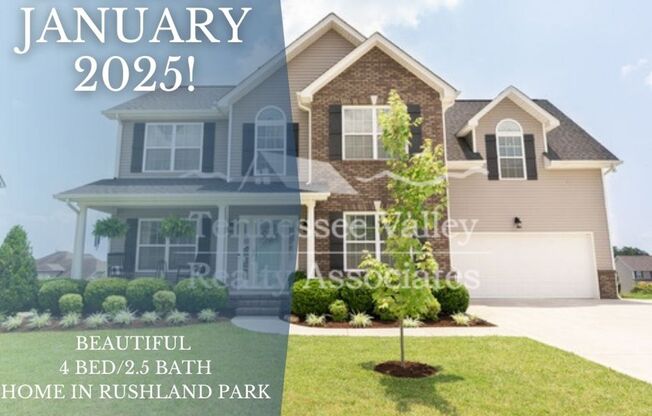 Coming January of 2025! Stately 4 Bedroom, 2.5 Bathroom in the Rushland Park Community!