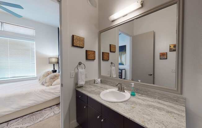 Arpeggio Bathroom DFW Apartment rentals