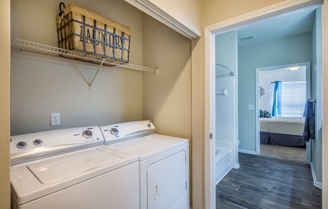 In Home Full Size Washer And Dryer at Parkside at South Tryon, Charlotte, North Carolina