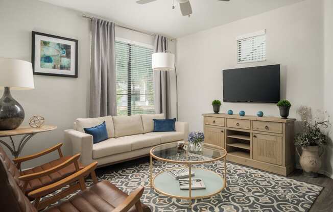 Spacious Living Rooms at Trevi Apartment Homes