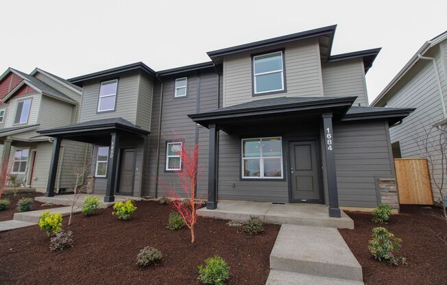 Dallas Townhome Style Duplex with Attached Garage ~ Barberry 1684