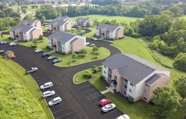 Aerial View at Deerfield Crossing Apartments, Ohio, 45036